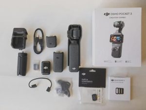 DJI Osmo Pocket 3 Creator Combo - Excellent Condition + Extra Filters