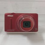 Nikon COOLPIX S9500 Digital Camera Red 18.1MP Compact 22x zoom Tested Japan