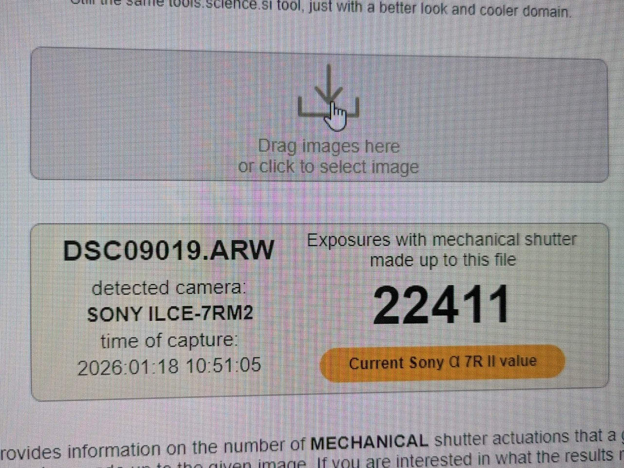 Sony a7R II 42.4MP Mirrorless Body - Low Actuations - 2x Batts & Charger - Image 10