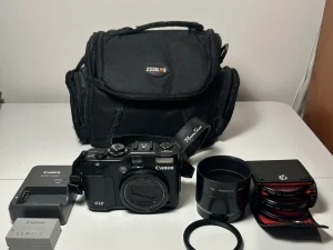 Canon Powershot G12 Digital Camera w/accessories Excellent Condition