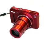 Nikon COOLPIX S9700 16.0MP Digital Camera Red 30 x Optical Zoom. SUPER MINT
