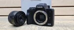 Canon EOS M50 Camera w/EF-M15–45mm Lens & Charger