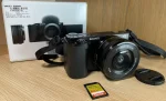 Sony Alpha ZV-E10 Vlog Digital Camera + 16-55 PZ OSS Lens + 64GB Memory Card