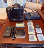 Nikon D4 Digital SLR Camera Body w/ XQD and CF Cards - Good Condition